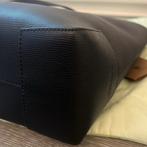 Burberry TB Embossed Medium Tote Bag, Black - Picture 5 of 15